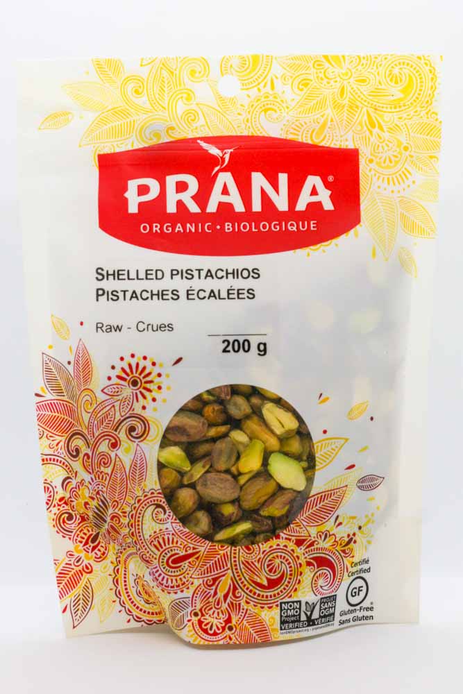 Prana Organic Raw Shelled Pistachios (200g) - Lifestyle Markets