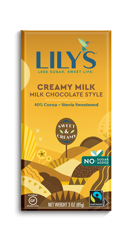 Lily's Sweets Milk Chocolate Style - Creamy Milk Bar (85g) - Lifestyle Markets