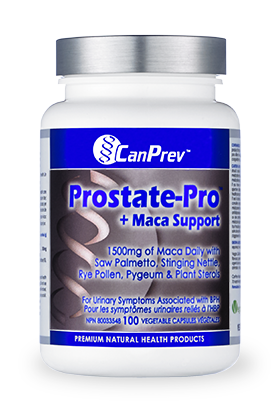CanPrev Prostate-Pro + Maca Support (100vcaps) - Lifestyle Markets