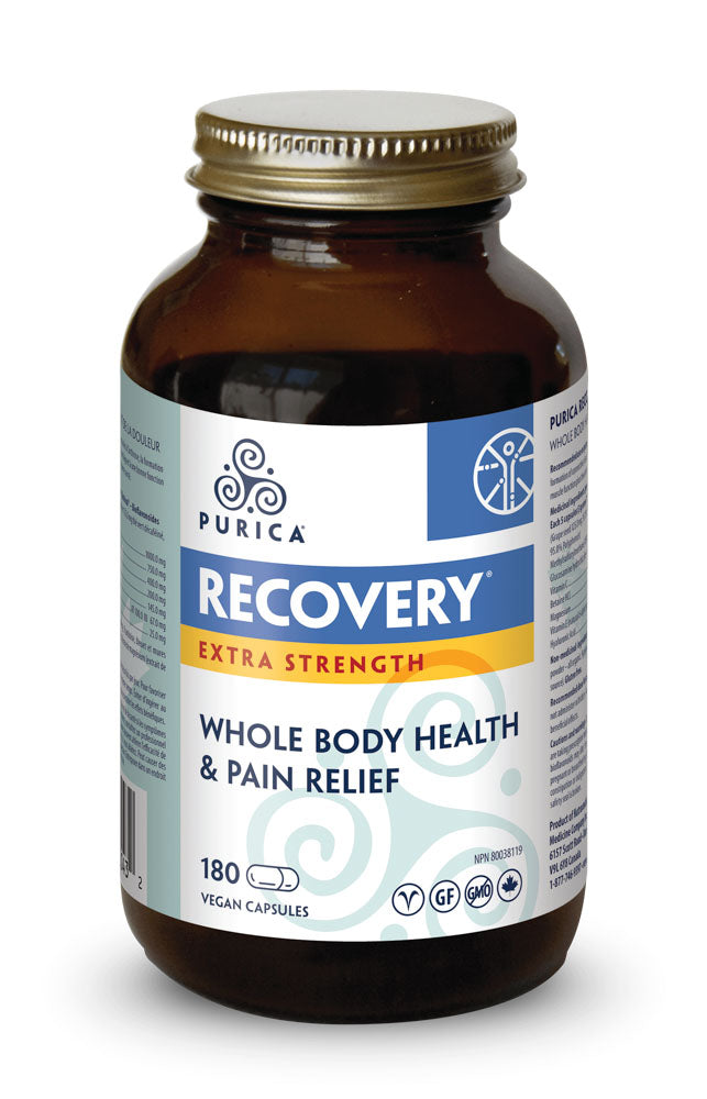 Purica Recovery Extra Strength (180 Vegan Capsules) - Lifestyle Markets