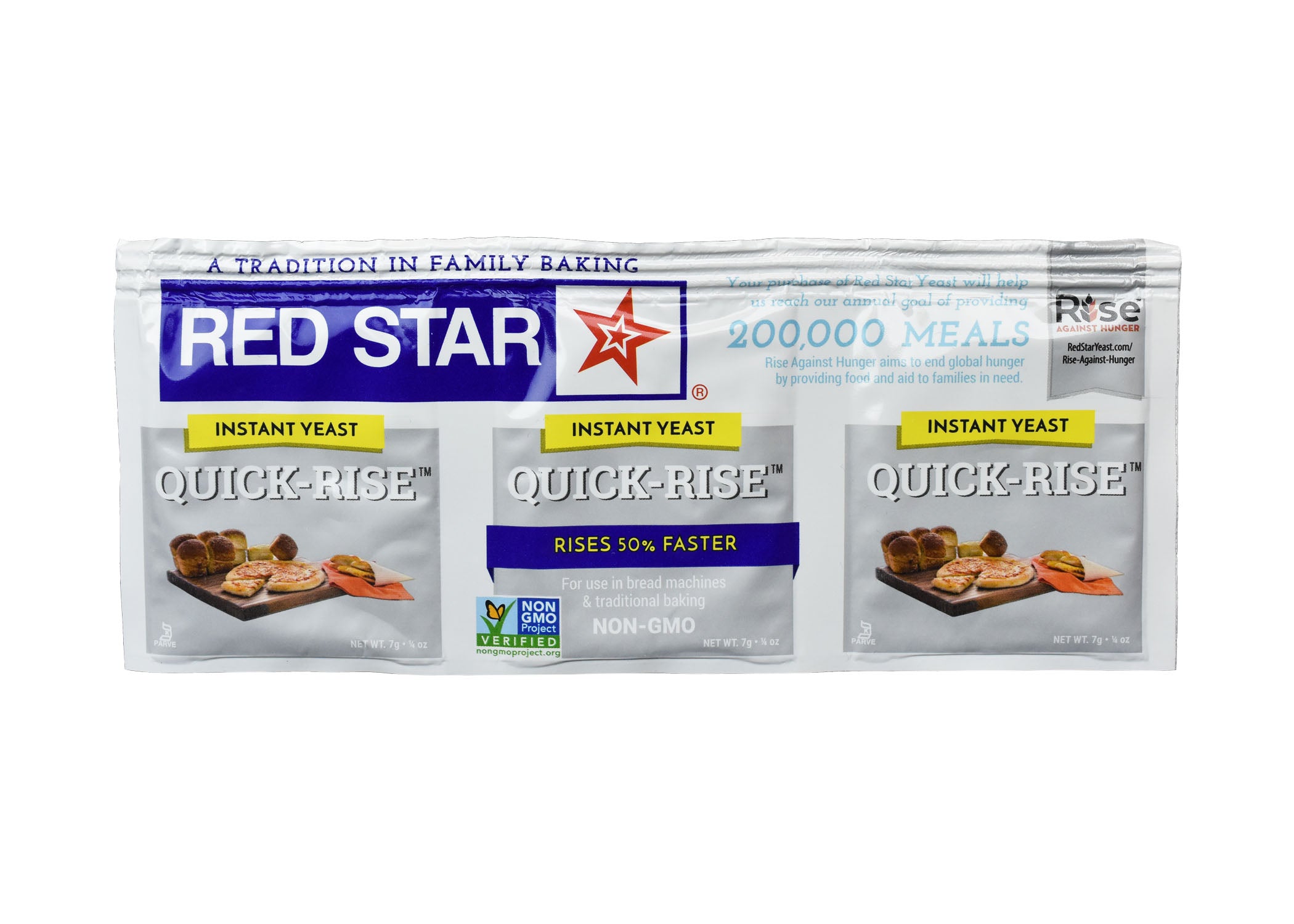 Red Star Quick Rise Yeast (3 x 8g) - Lifestyle Markets