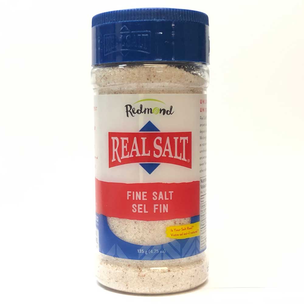 Redmond Real Salt Fine Salt (135g) - Lifestyle Markets