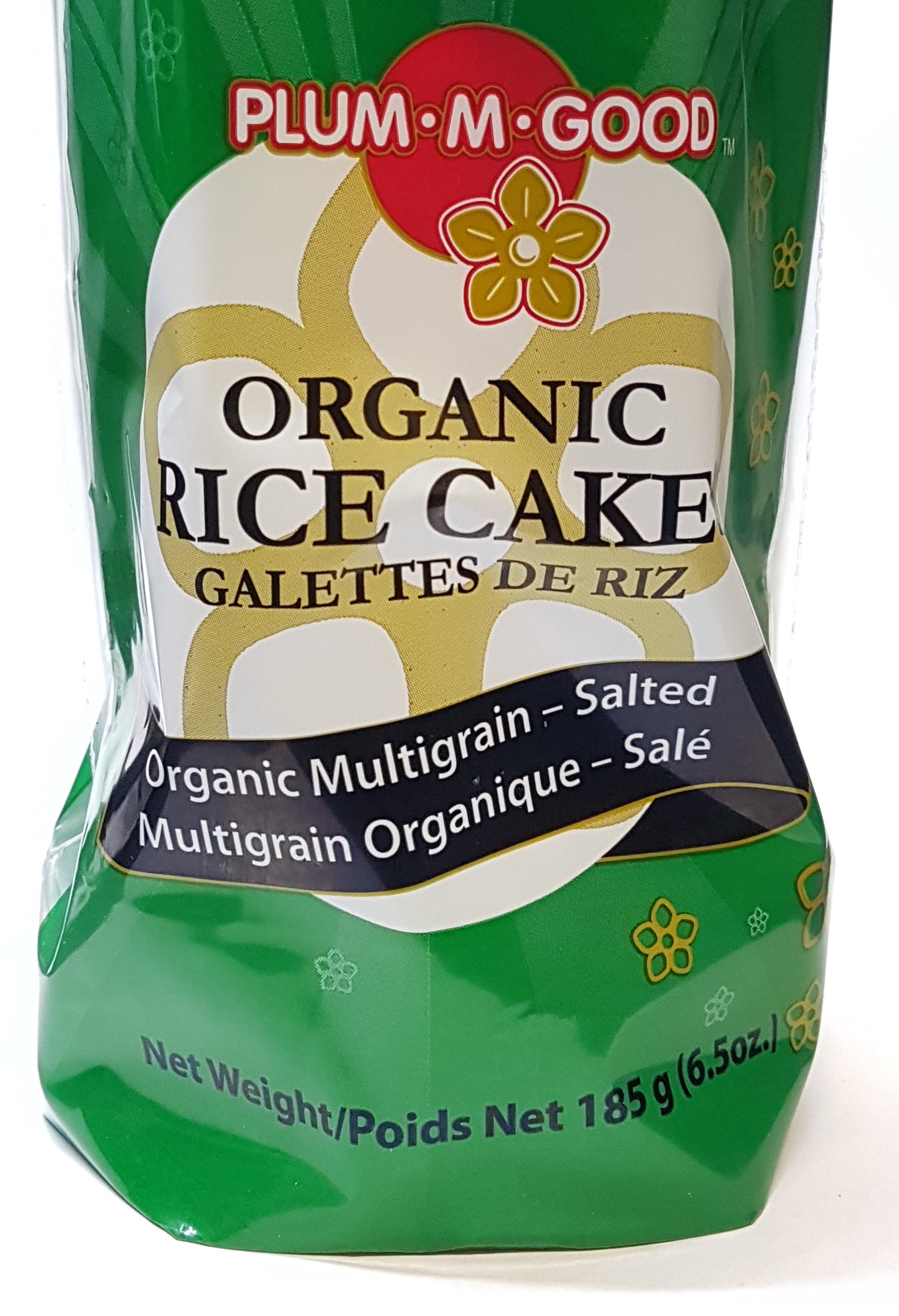 Plum M Good Organic Multigrain Rice Cake - Salted (185g) - Lifestyle Markets