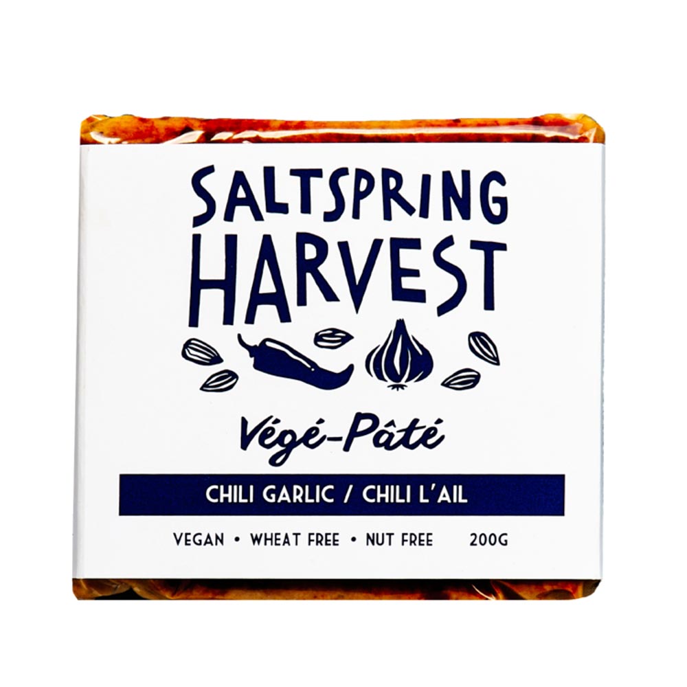 Saltspring Harvest Vege-Pate - Chili Garlic (200g) - Lifestyle Markets