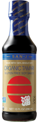 San-J Organic Gluten-Free Tamari Soy Sauce - Gold Label (296ml) - Lifestyle Markets