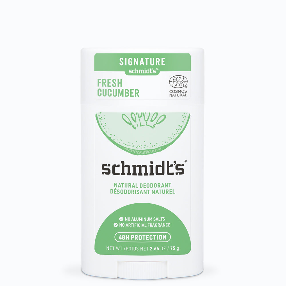 Schmidt's Natural Deodorant - Fresh Cucumber (75g) - Lifestyle Markets