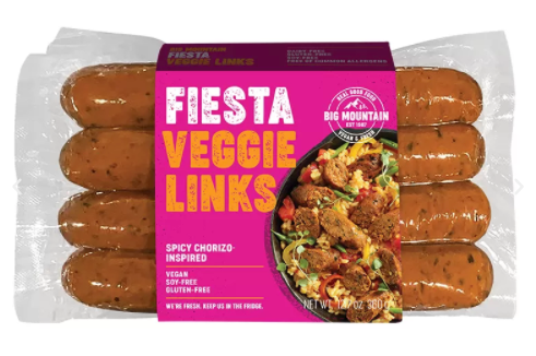 Big Mountain Foods Fiesta Veggie Links (360g) - Lifestyle Markets