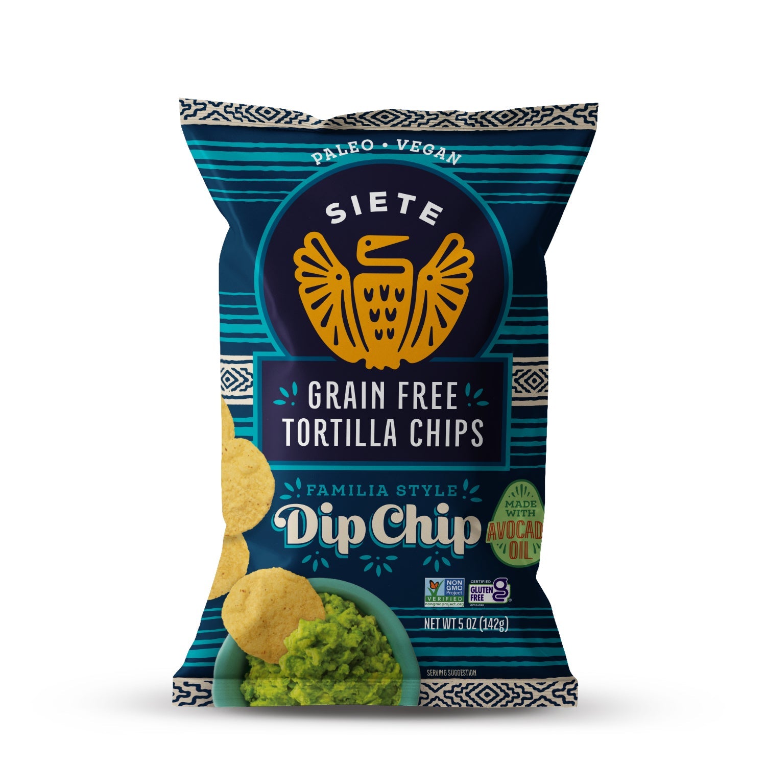 Siete Grain Free Dip Chip Tortilla Chips (142g) - Lifestyle Markets