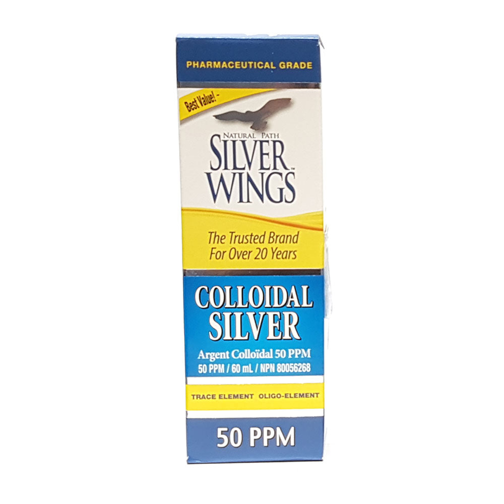 Silver Wings Colloidal Silver (50ppm) (60mL) - Lifestyle Markets