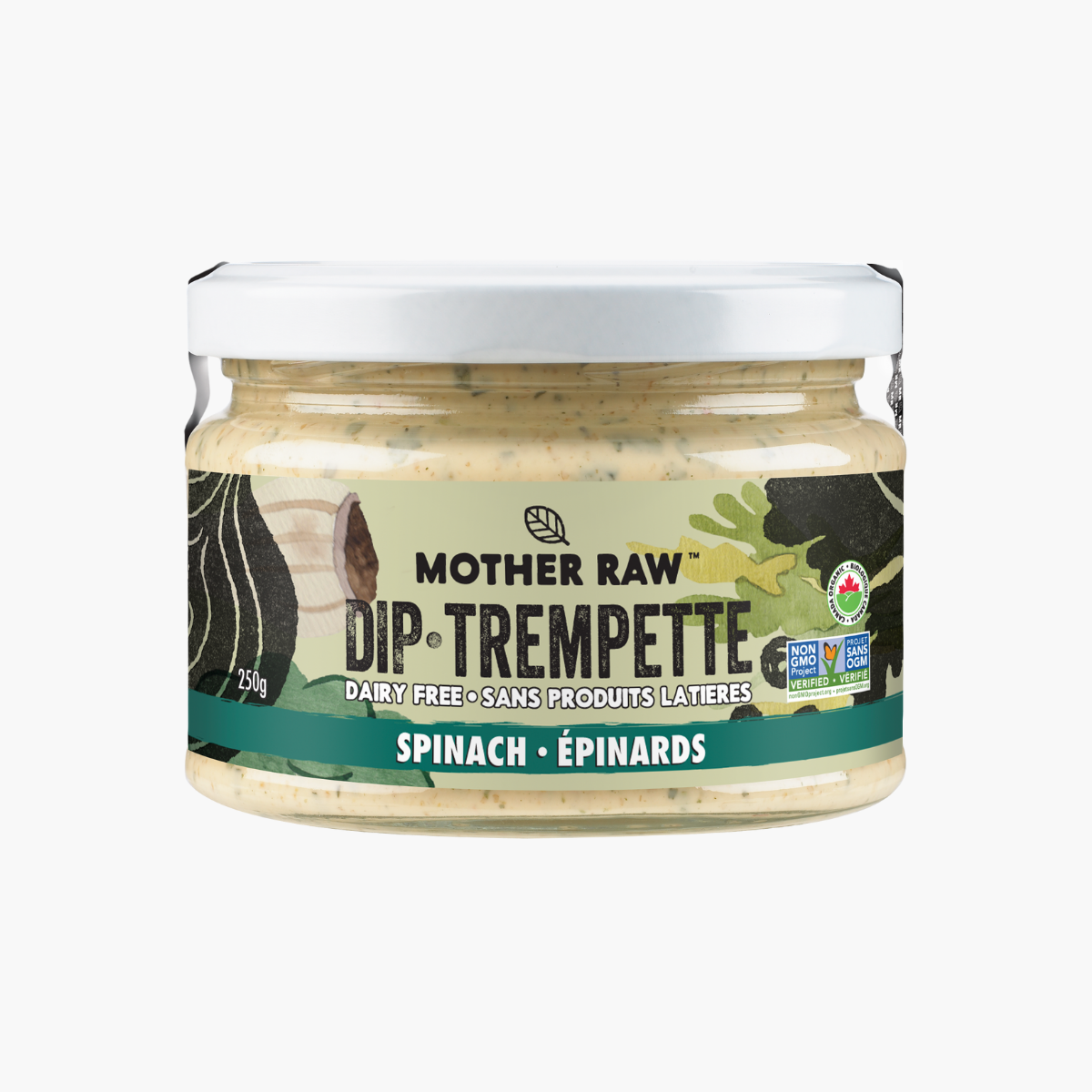 Mother Raw Dip - Spinach (250g) - Lifestyle Markets