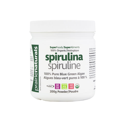 Prairie Naturals Spirulina Powder (200g) - Lifestyle Markets