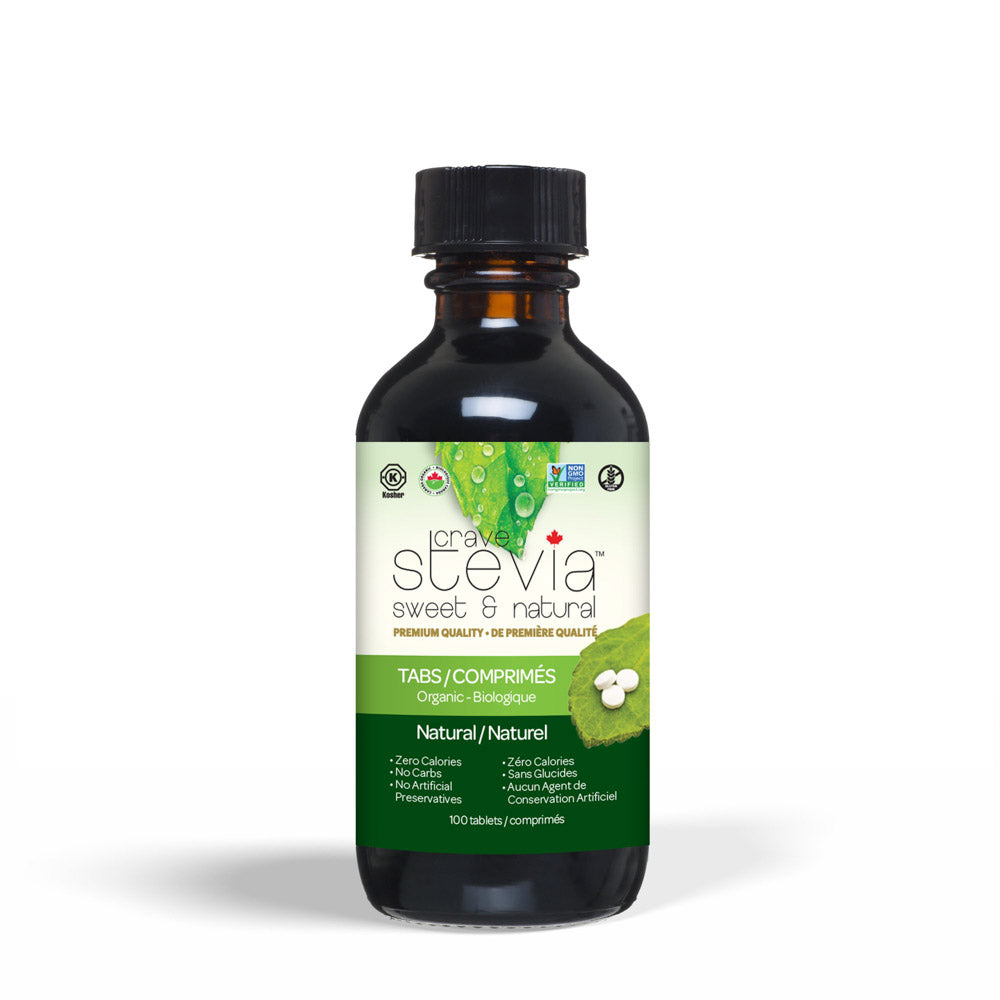 Crave Stevia Tabs (100 tablets) - Lifestyle Markets