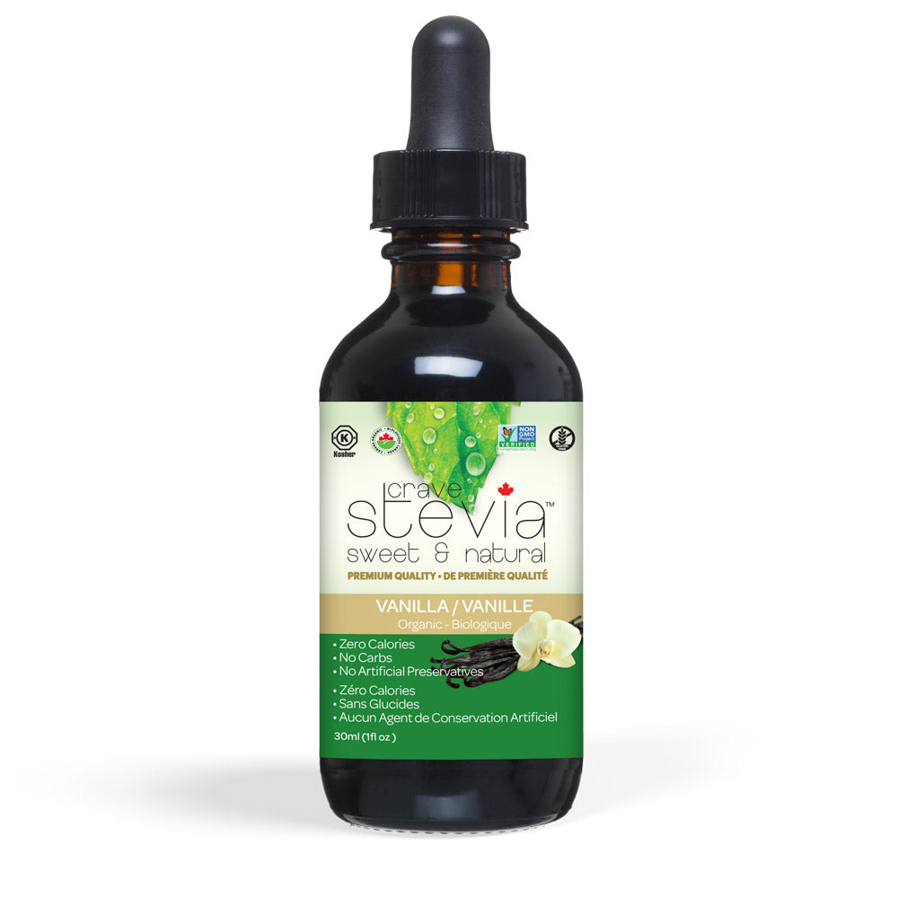 Crave Stevia Vanilla (30ml) - Lifestyle Markets