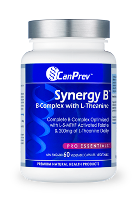 CanPrev Synergy B (w/ Theanine) (60 VCaps) - Lifestyle Markets