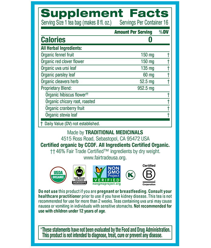 Traditional Medicinals Weightless Tea (16 Bags) - Lifestyle Markets