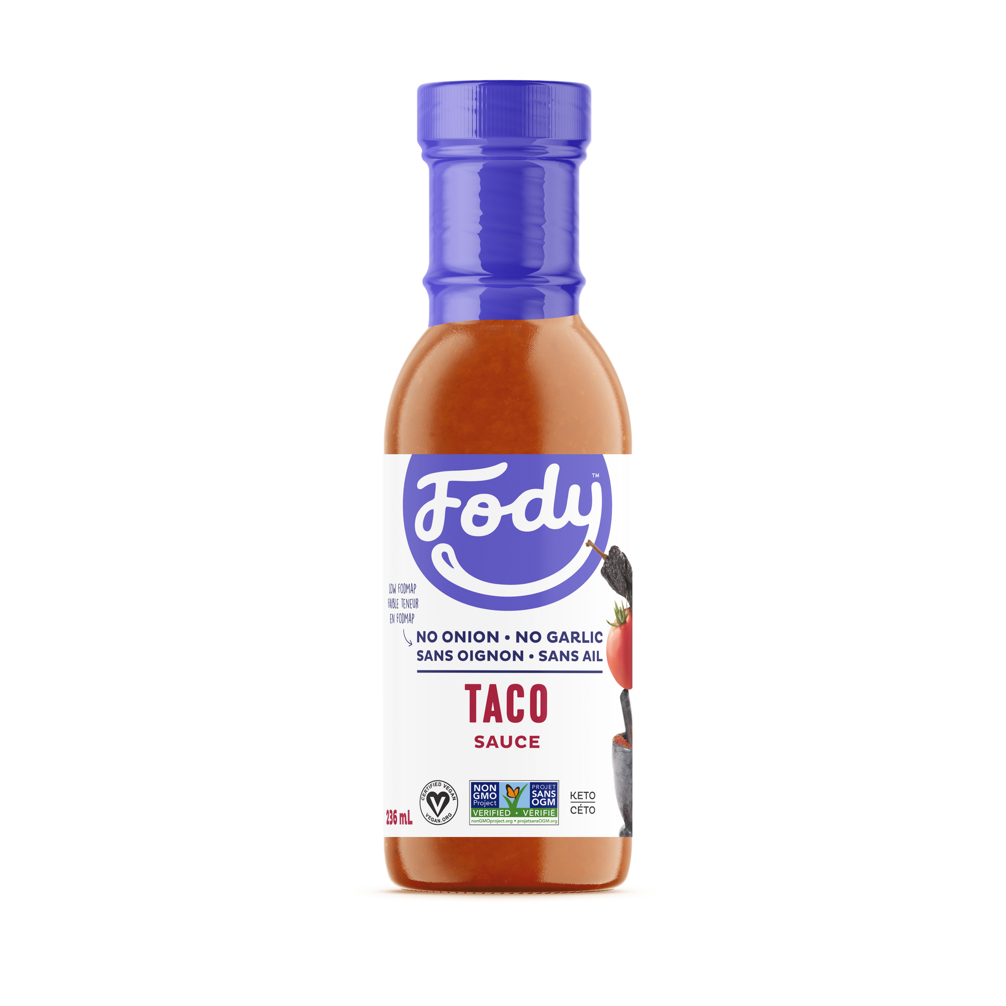 Fody Foods Sauce - Taco (236ml) - Lifestyle Markets