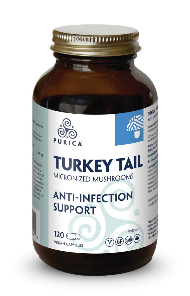 Purica Turkey Tail (120 vcaps) - Lifestyle Markets