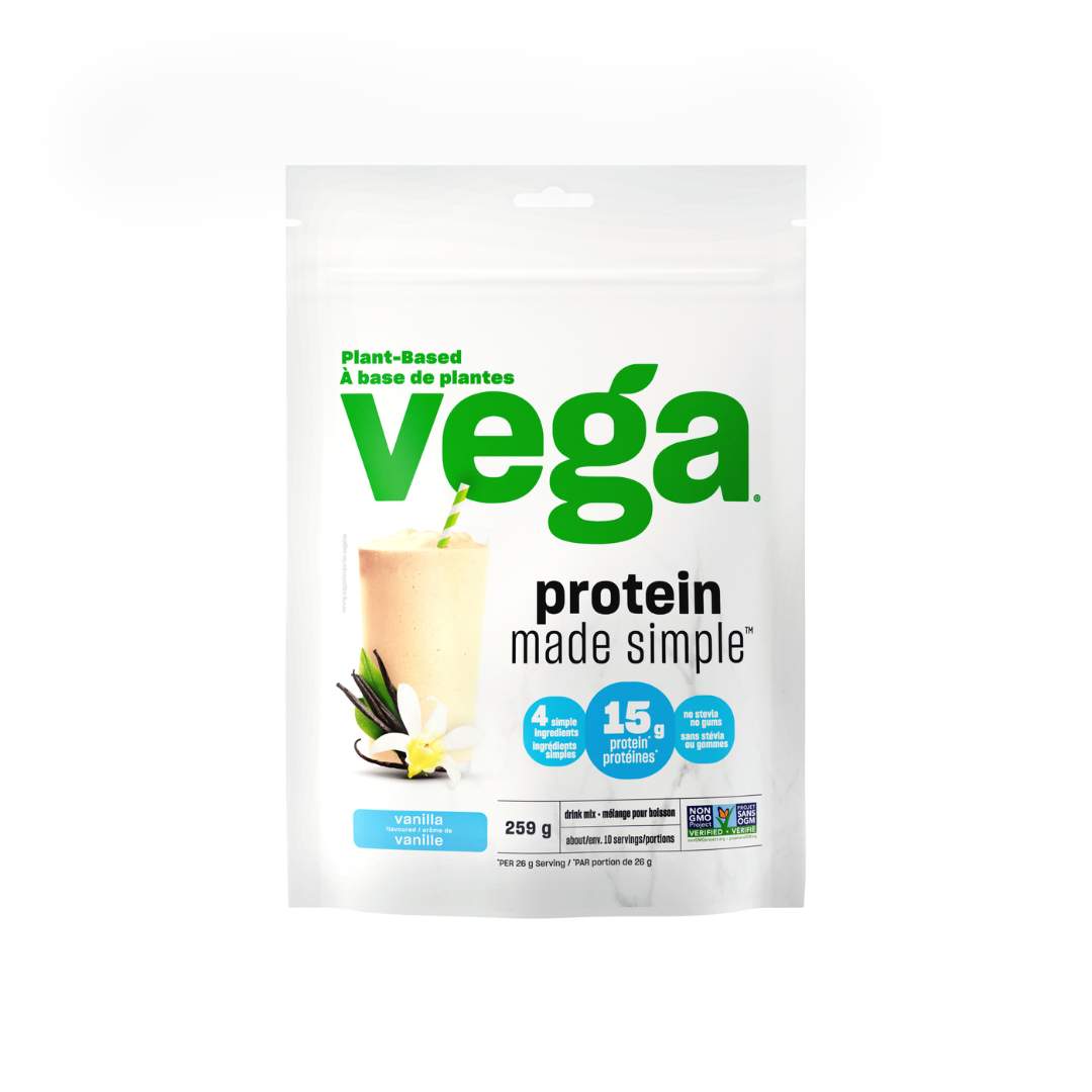 Vega Protein Made Simple - Vanilla (259g) - Lifestyle Markets