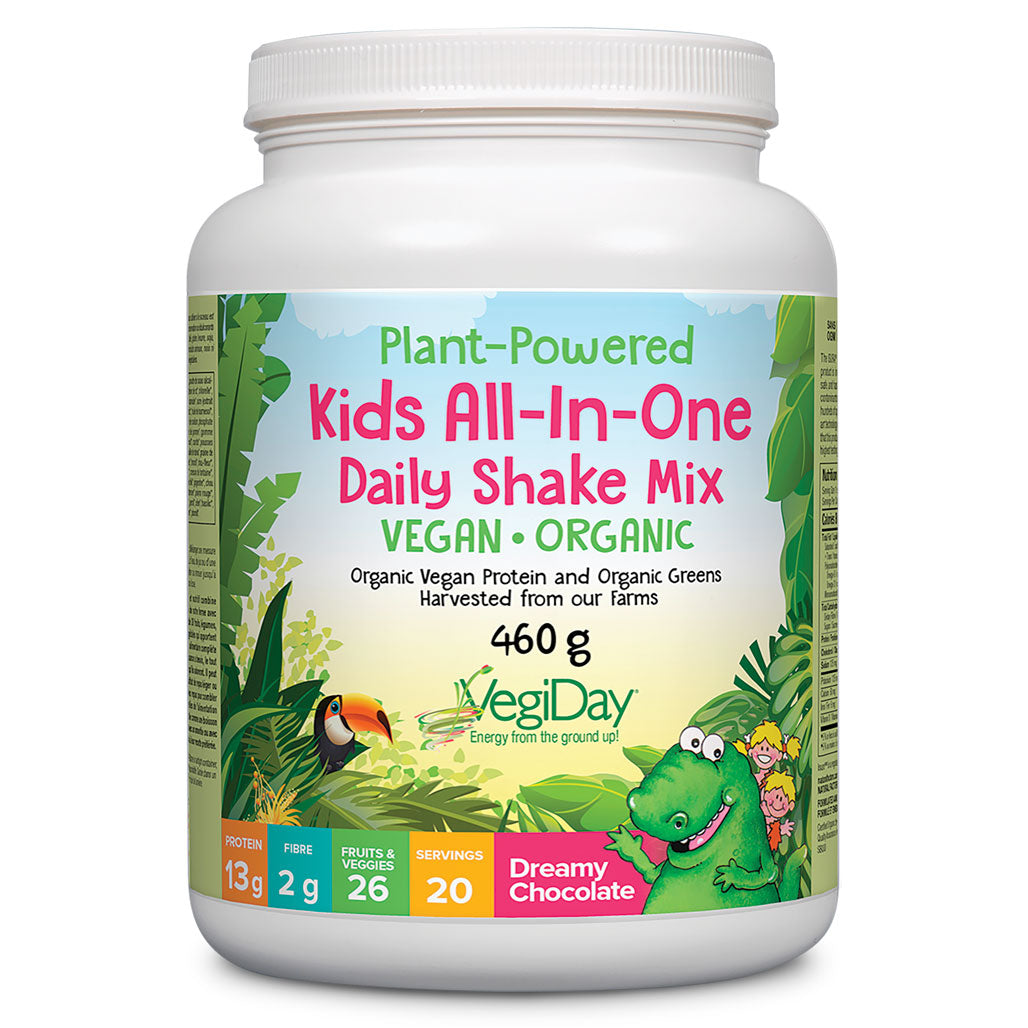 Vegiday Kids All-in-One Shake - Chocolate (460g) - Lifestyle Markets