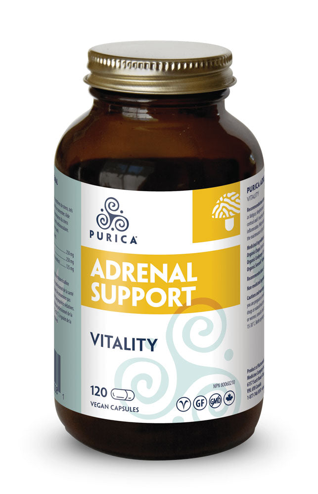 Purica Vitality - Adrenal Support (120 VCaps) - Lifestyle Markets