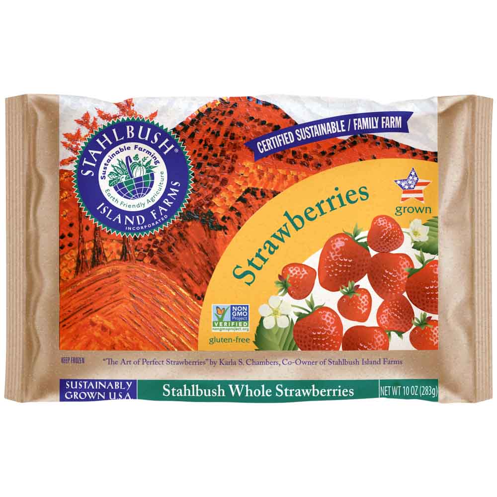 Stahlbush Frozen Strawberries (300g) - Lifestyle Markets