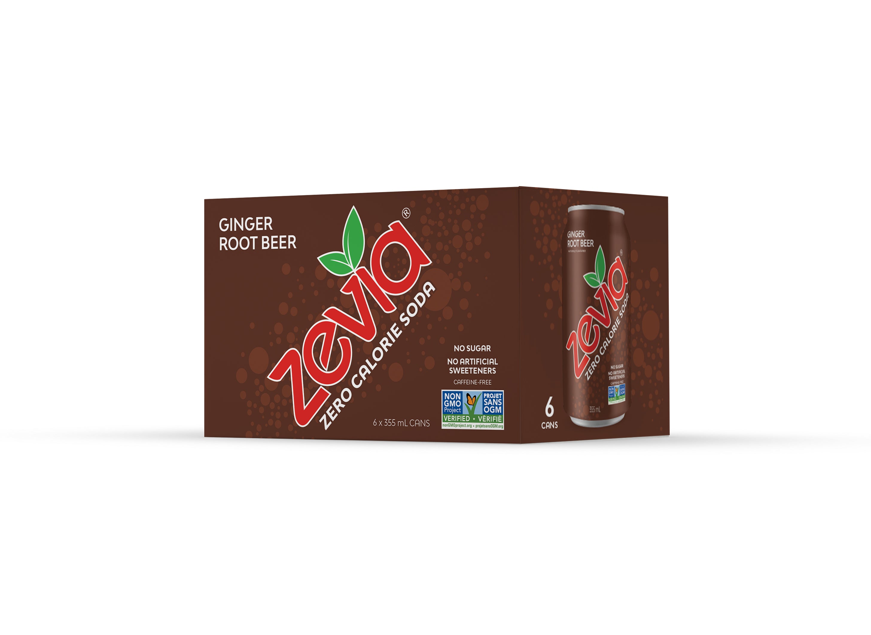 Zevia Ginger Root Beer Soda (6pk) - Lifestyle Markets