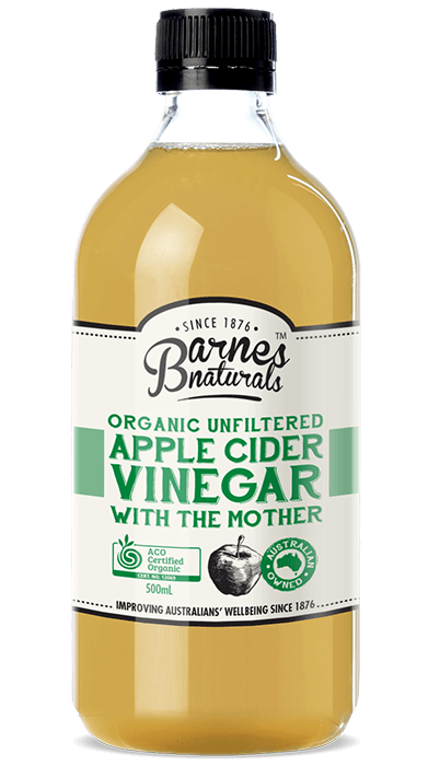 Barnes Naturals Organic Unfiltered Apple Cider Vinegar With The Mother (500ml) - Lifestyle Markets