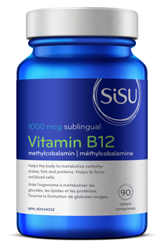 Sisu Vitamin B 12 Methylcobalamin 1000mcg (90 Tablets) - Lifestyle Markets