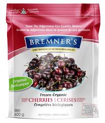 Bremners Frozen Organic Dark Cherries (600g) - Lifestyle Markets