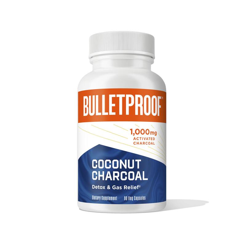 Bulletproof Coconut Charcoal (90 caps) - Lifestyle Markets