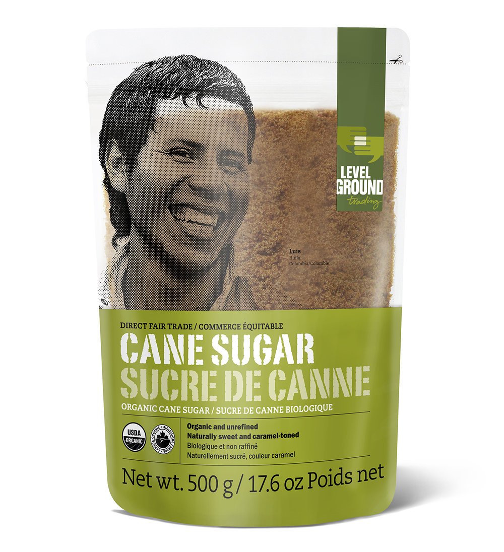 Level Ground Fair Trade Cane Sugar (500g) - Lifestyle Markets