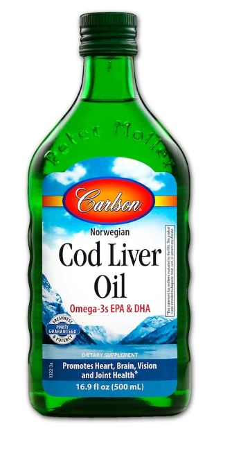 Carlson Cod Liver Oil (500ml) - Lifestyle Markets