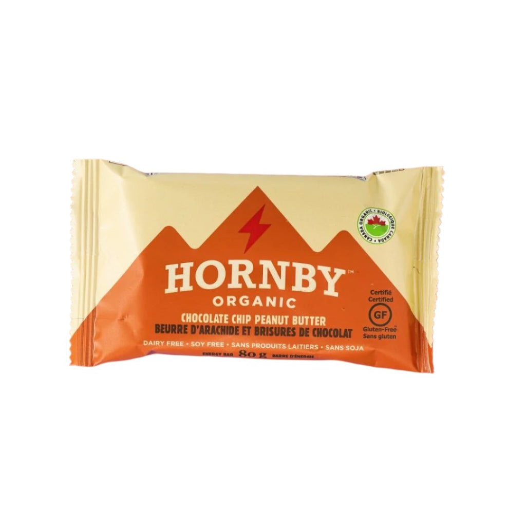 Hornby Organic Chocolate Chip Peanut Butter Bar (80g) - Lifestyle Markets