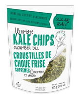 Solar Raw Ultimate Kale Chips - Cucumber Dill (100g) - Lifestyle Markets