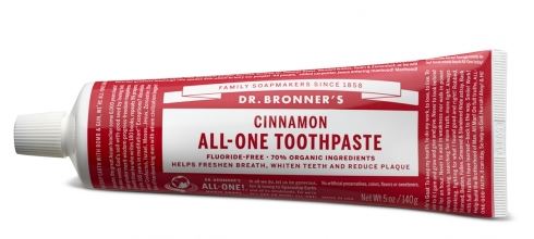 Dr. Bronner's Toothpaste - Cinnamon (140g) - Lifestyle Markets