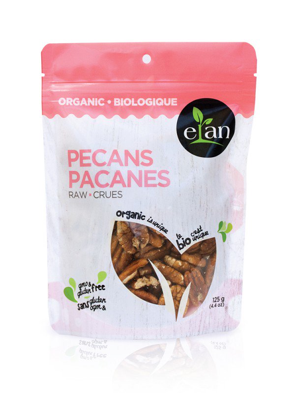 Elan Organic Raw Pecans (125g) - Lifestyle Markets