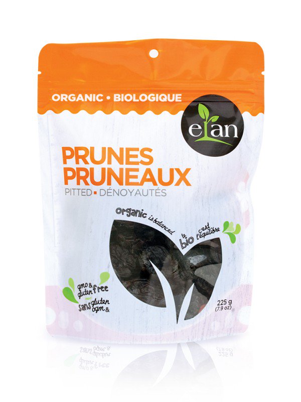 Elan Organic Pitted Prunes (225g) - Lifestyle Markets