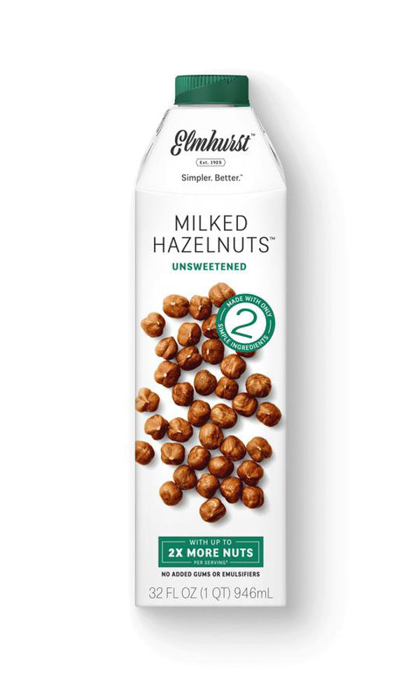 Elmhurst Milked Hazelnuts - Unsweetened (946ml) - Lifestyle Markets