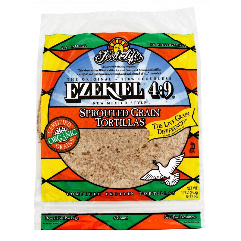Food For Life Ezekiel Sprouted Grain Tortilla (340g) - Lifestyle Markets