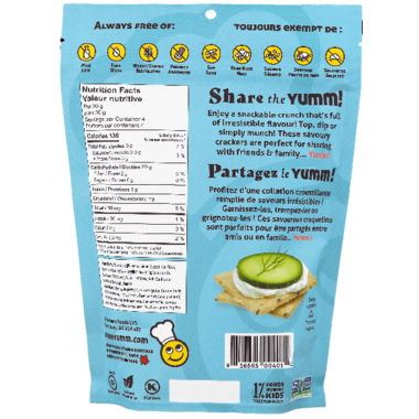 FreeYumm Himalayan Salt Crackers (120g) - Lifestyle Markets