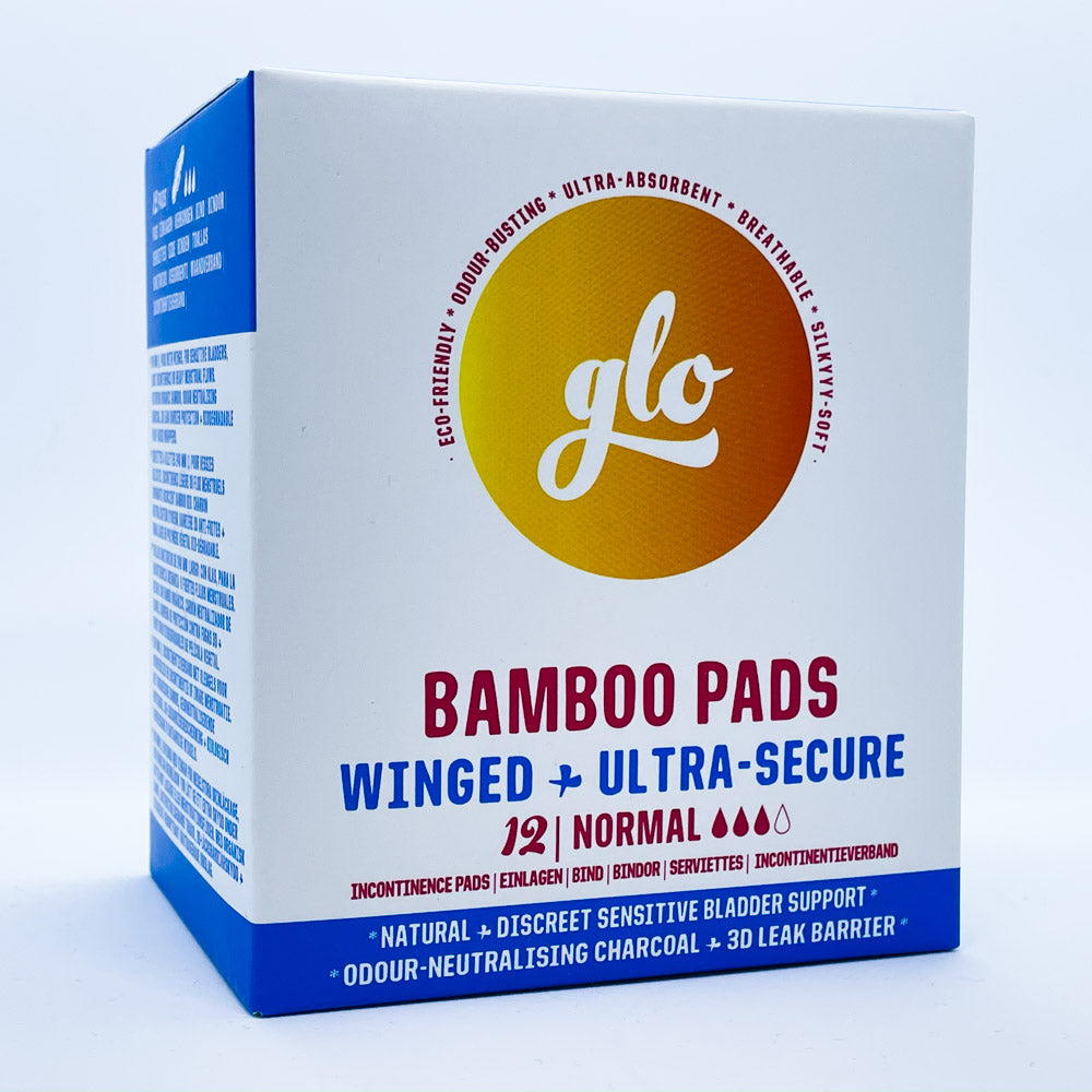 Here We Flo Glo - Bamboo Pads -  (12 normal) - Lifestyle Markets