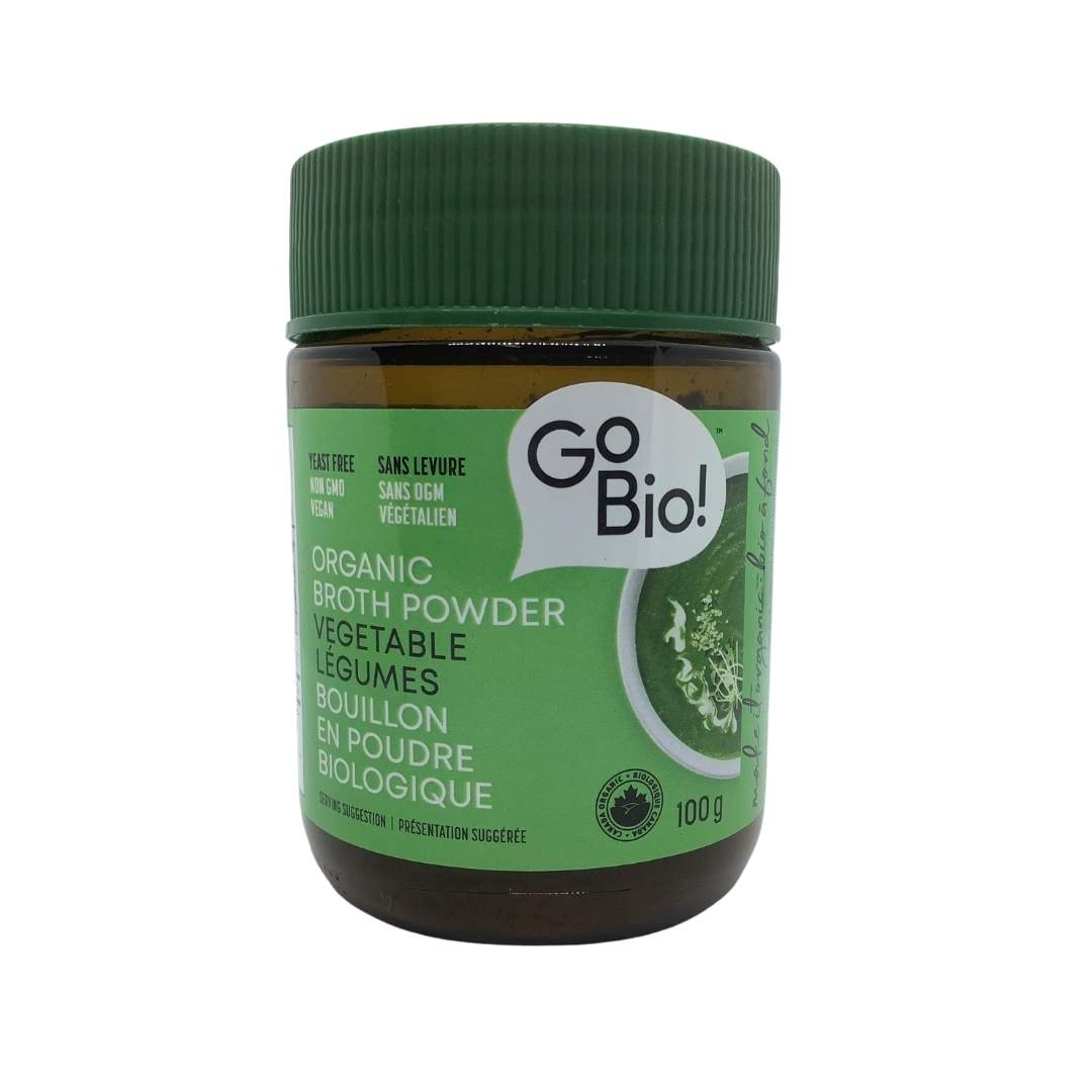 GoBio! Organic Broth Powder- Vegetable (75g) - Lifestyle Markets