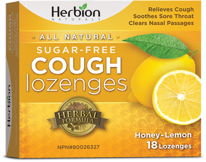 Herbion Naturals Sugar Free Cough Lozenges - Honey Lemon (18 Lozenges) - Lifestyle Markets
