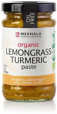 Mekhala  Organic Lemongrass Turmeric Paste (100g) - Lifestyle Markets