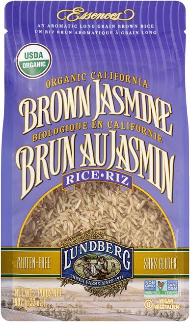 Lundberg Organic Brown Jasmine Rice (907g) - Lifestyle Markets