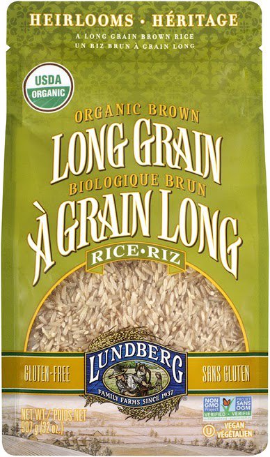 Lundberg Organic Long Grain Brown Rice (907g) - Lifestyle Markets