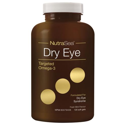 NutraSea Targeted Omega-3 Dry Eye (120 sgels) - Lifestyle Markets