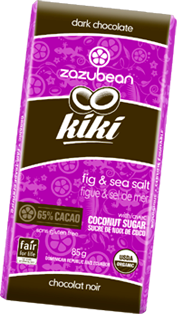 Zazubean Kiki - Fig & Sea Salt with Coconut Sugar (85g) - Lifestyle Markets