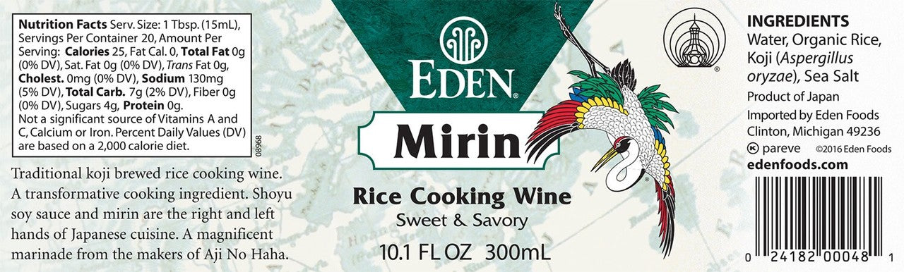 Eden Mirin Rice Cooking Wine (300ml) - Lifestyle Markets