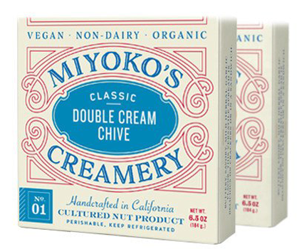 Miyoko's Creamery Classic Double Cream Chive (184g) - Lifestyle Markets